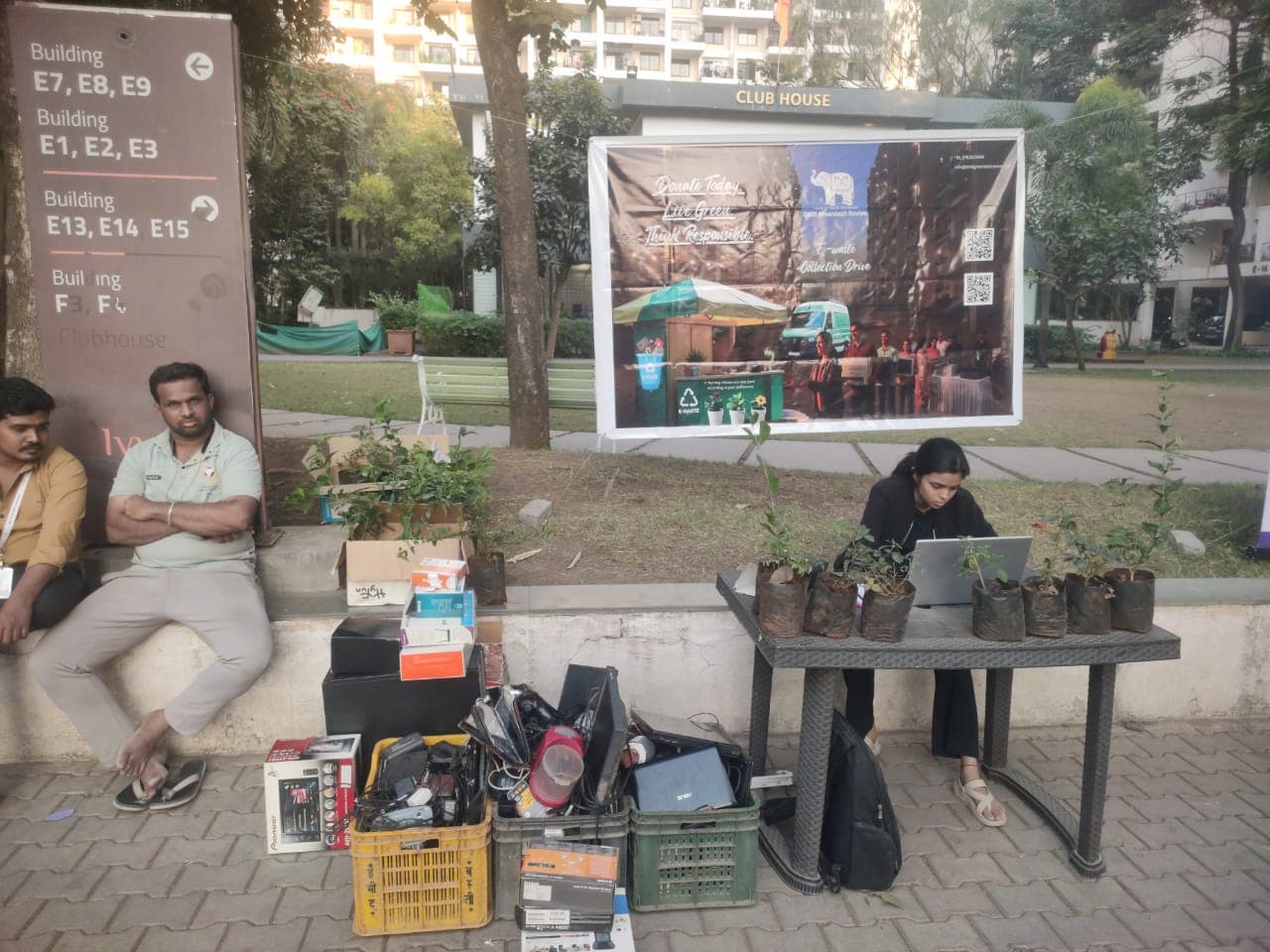 IVY Apartment & Villas – E-Waste Collection Drive - Gallery Image 15