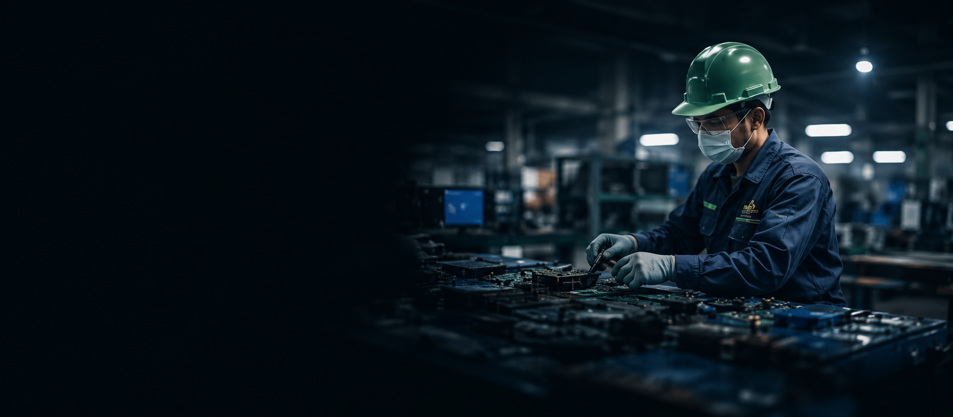 DMD Green Tech – e-waste recycling and refurbishment facility